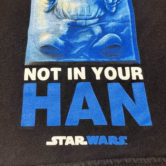 M&M Star Wars 'Melts In Your Mouth Not Your Han' T Shirt Baby Toddler Size 2T - Picture 4 of 8